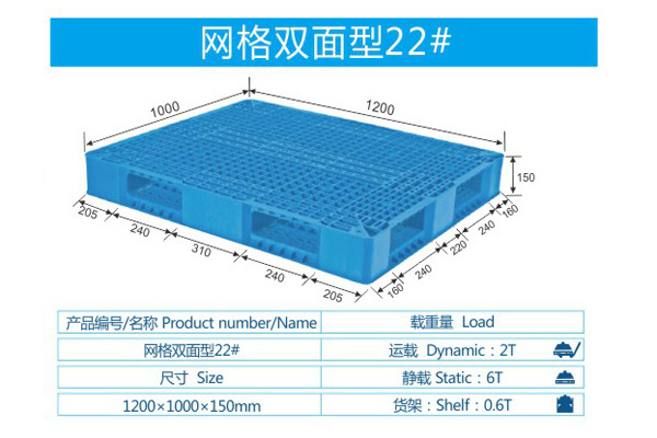 网格双面型22#